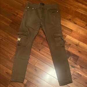 Men's Brown Cargo Pants